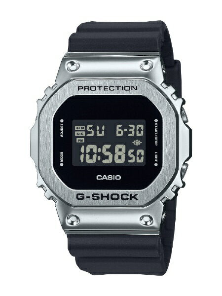 CASIO G-SHOCK GM-5600U-1JF Black Metal Bezel Men's Watch