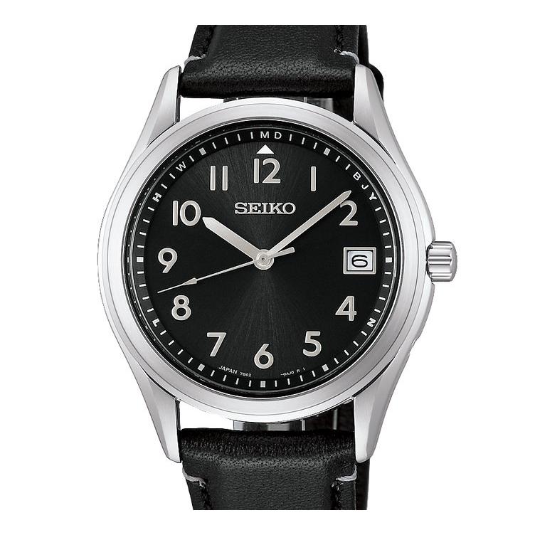 SEIKO Selection SBTM363 Black Solar Radio Men's Watch