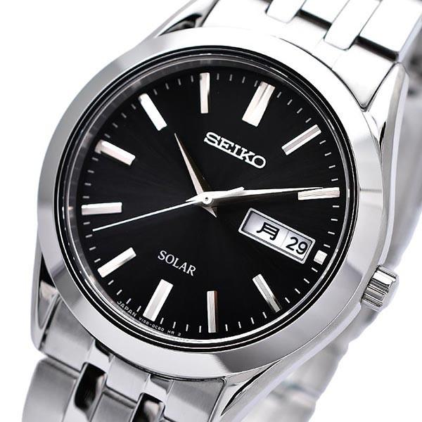 SEIKO Spirit Black Dial Solar Men's Watch SBPX083