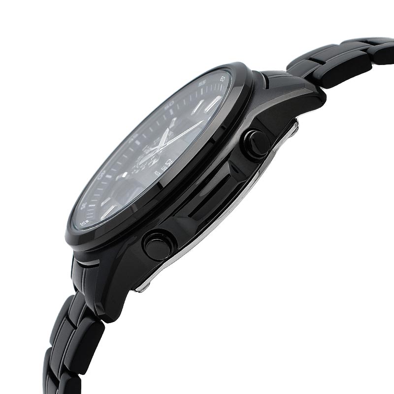 CASIO LINEAGE LCW-M300DB-1AJF Black Solar Atomic Radio Men's Watch
