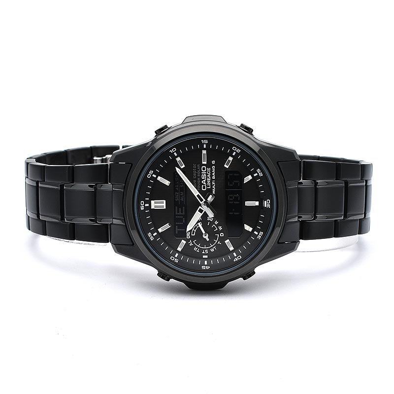 CASIO LINEAGE LCW-M300DB-1AJF Black Solar Atomic Radio Men's Watch