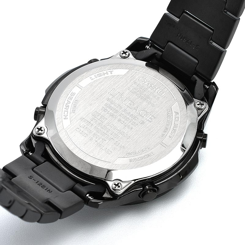 CASIO LINEAGE LCW-M300DB-1AJF Black Solar Atomic Radio Men's Watch