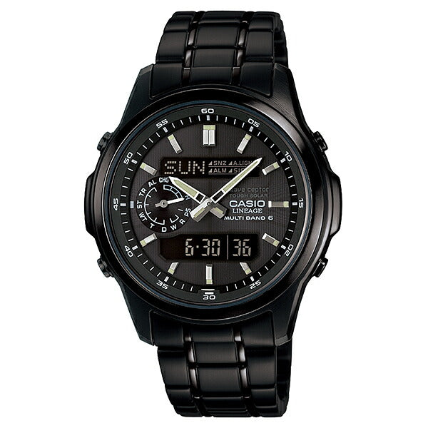 CASIO LINEAGE LCW-M300DB-1AJF Black Solar Atomic Radio Men's Watch