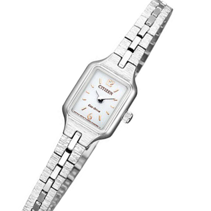 CITIZEN KEY KII: Eco-drive EG2040-55A White Accessory Women's Watch