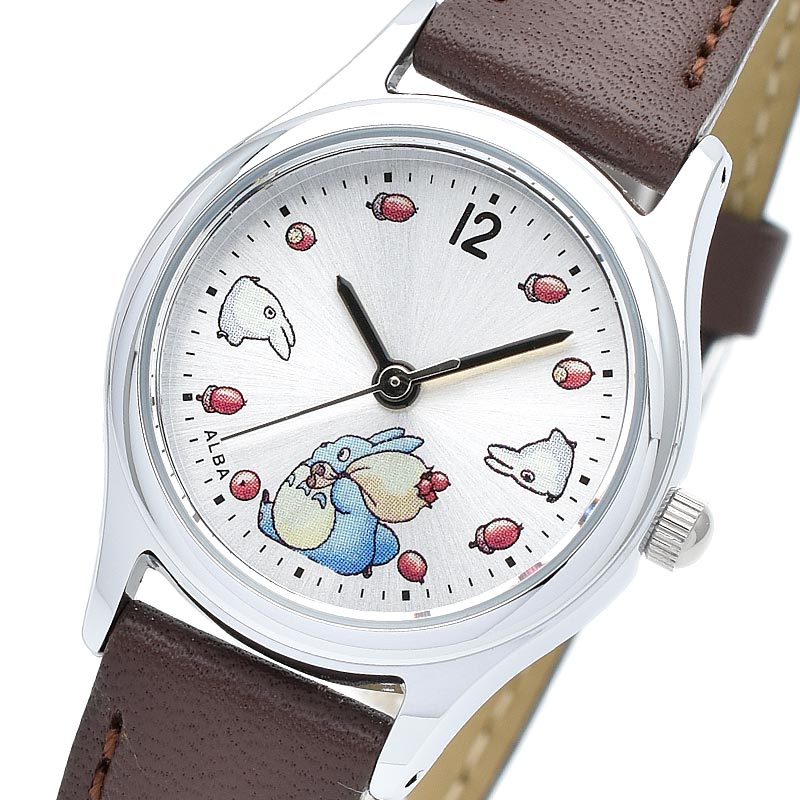 SEIKO ALBA Ghibli My Neighbor Totoro ACCK406 White Women's Watch