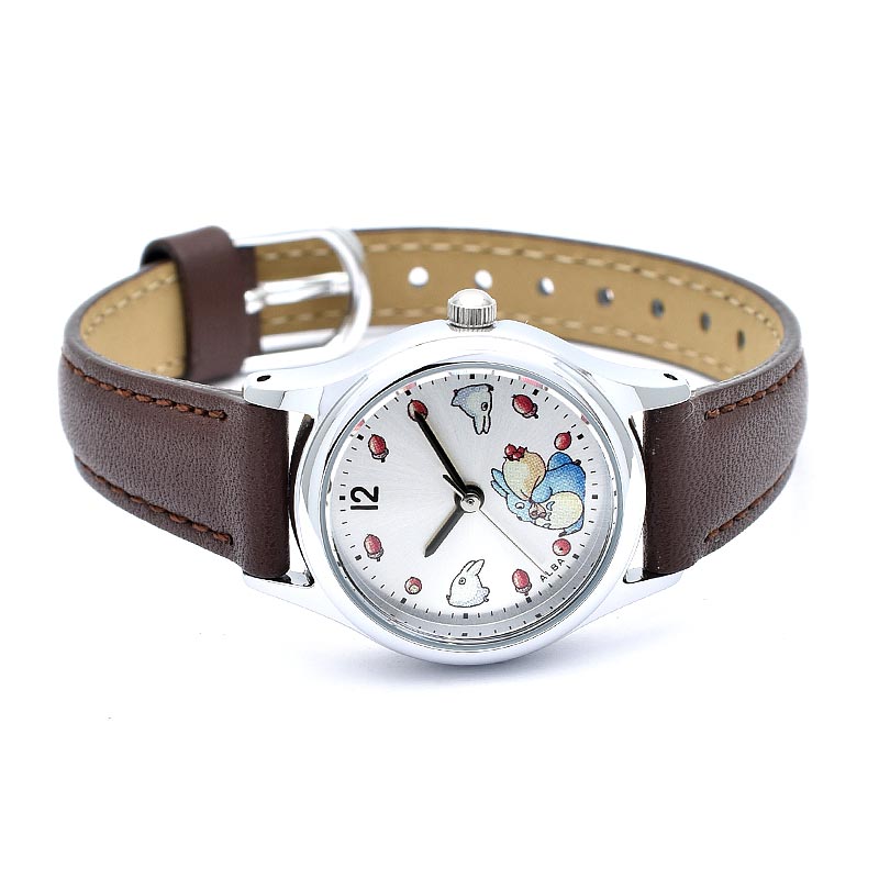 SEIKO ALBA Ghibli My Neighbor Totoro ACCK406 White Women's Watch