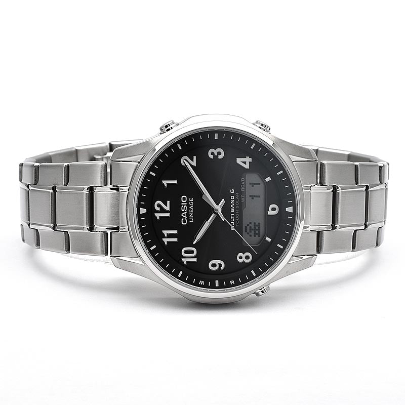 CASIO LINEAGE LCW-M100TSE-1A2JF Black Titanium Solar Men's Watch