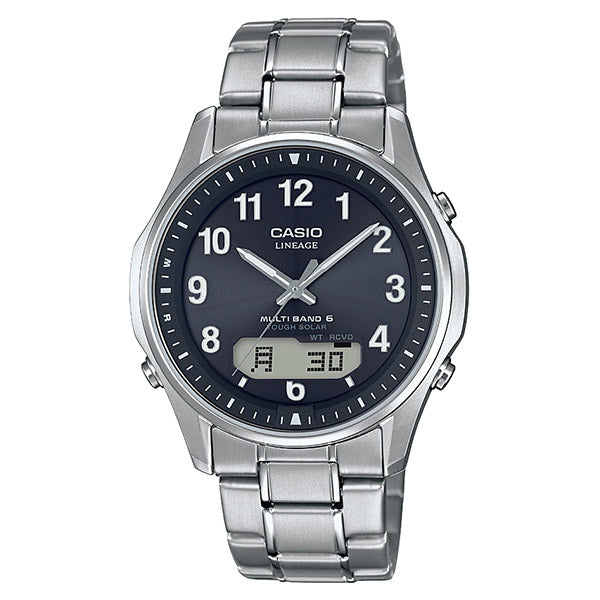 CASIO LINEAGE LCW-M100TSE-1A2JF Black Titanium Solar Men's Watch