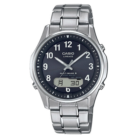 CASIO LINEAGE LCW-M100TSE-1A2JF Black Titanium Solar Men's Watch
