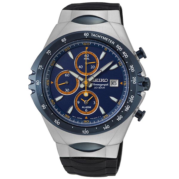 SEIKO GIUGIARO Design Mackina Sportiva SNAF85PC Blue Men's Watch クオーツ(電池式)