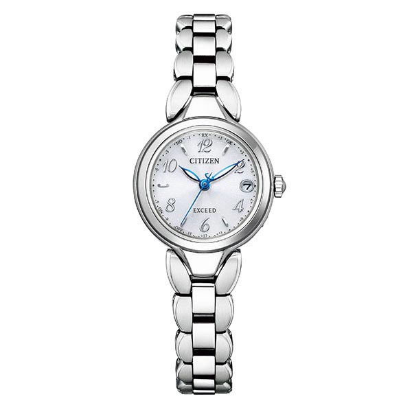 CITIZEN EXCEED Eco-Drive ES9470-50A Silver Titanium Solar Women Watch