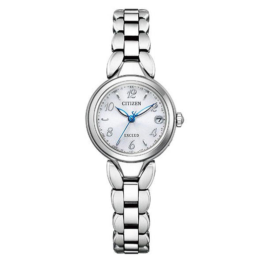 CITIZEN EXCEED Eco-Drive ES9470-50A Silver Titanium Solar Women Watch