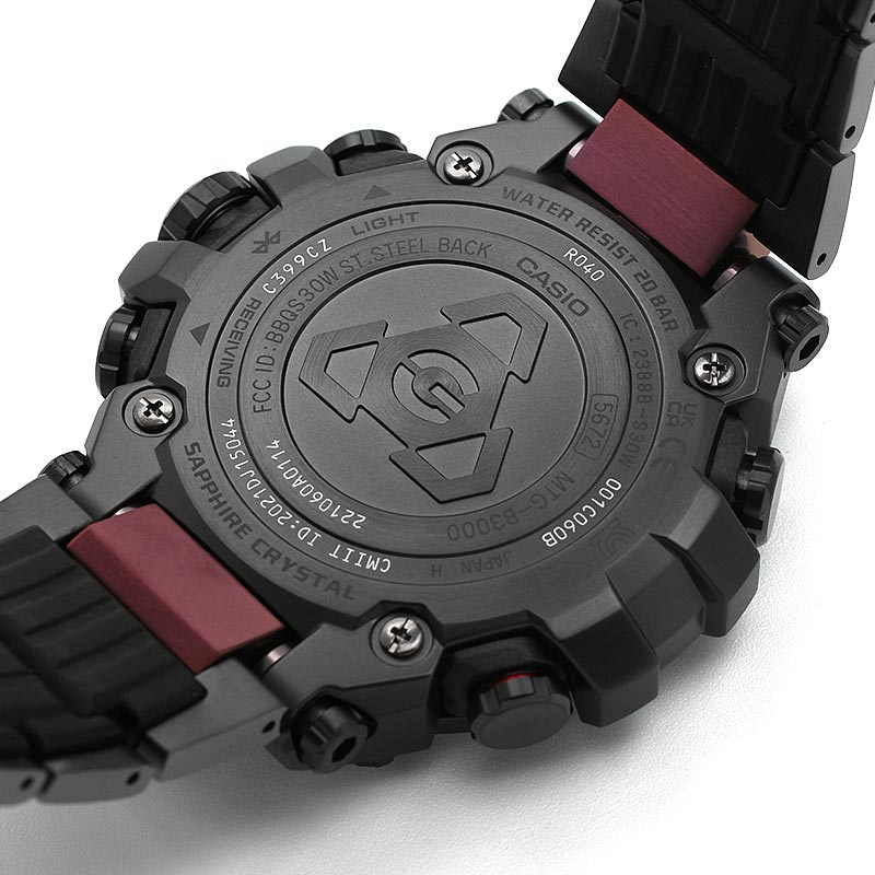 CASIO G-SHOCK MT-G MTG-B3000BD-1AJF Black Purple Bluetooth Men Watch