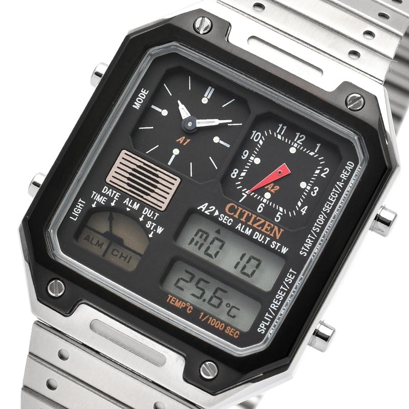 CITIZEN COLLECTION RECORD LABEL THERMO SENSOR JG2126-69E Unisex Watch
