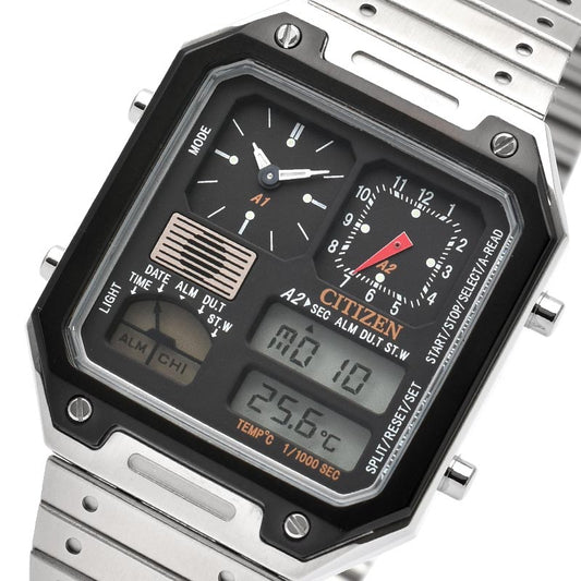 CITIZEN COLLECTION RECORD LABEL THERMO SENSOR JG2126-69E Unisex Watch