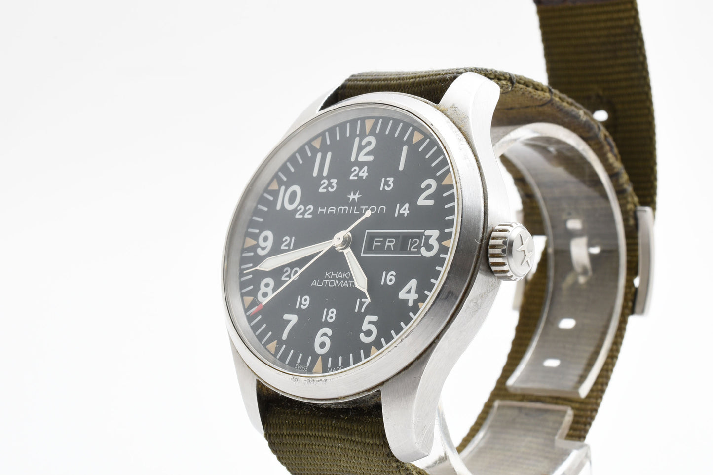 HAMILTON KAHKI FIELD H705350 Day Date