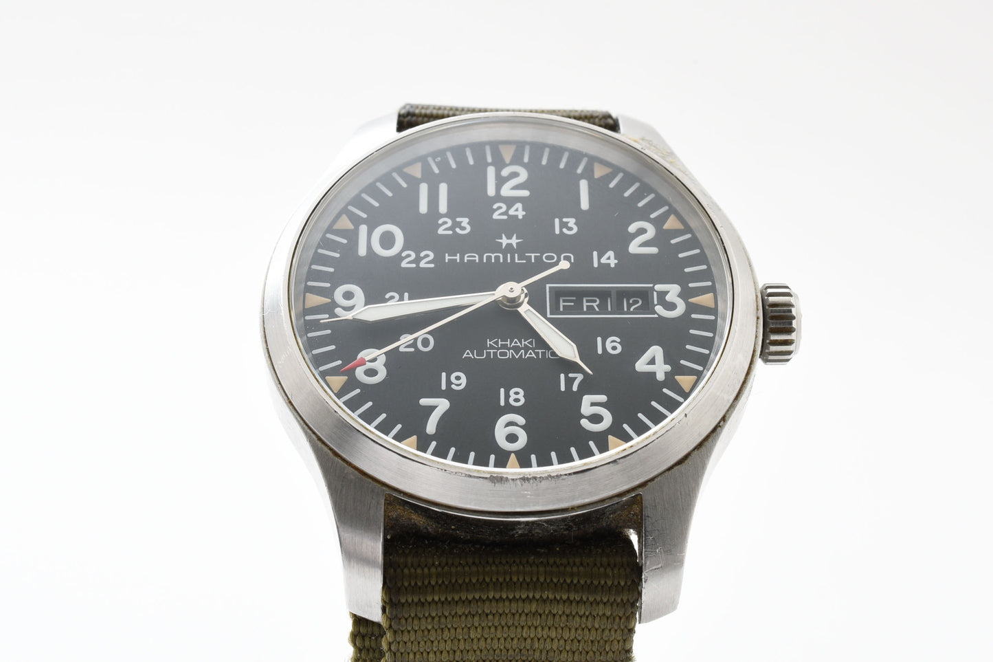HAMILTON KAHKI FIELD H705350 Day Date