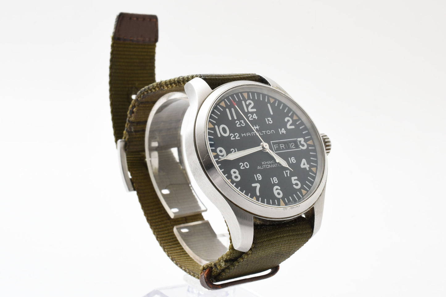 HAMILTON KAHKI FIELD H705350 Day Date