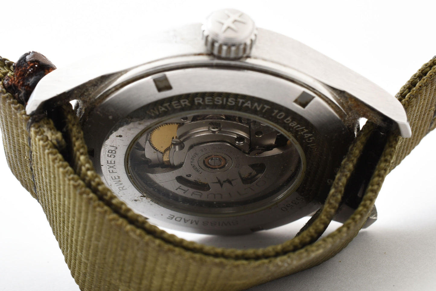 HAMILTON KAHKI FIELD H705350 Day Date