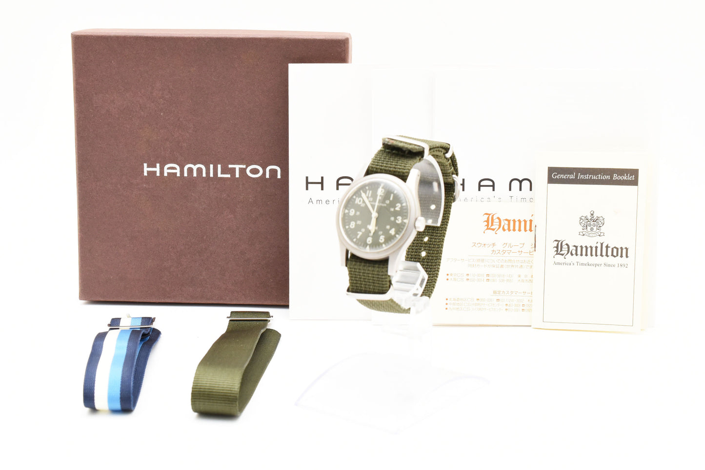 Hamilton Khaki 9415A Green Dial