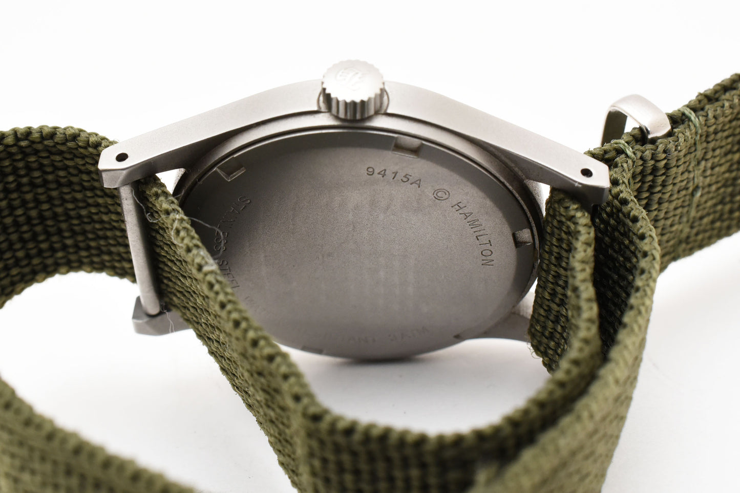 Hamilton Khaki 9415A Green Dial
