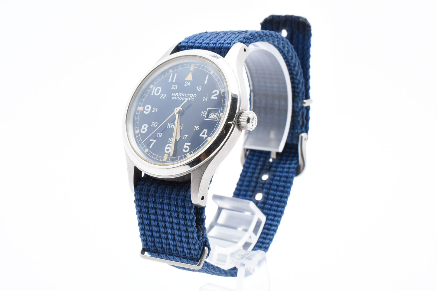 Hamilton Khaki 9721A Blue Dial Automatic