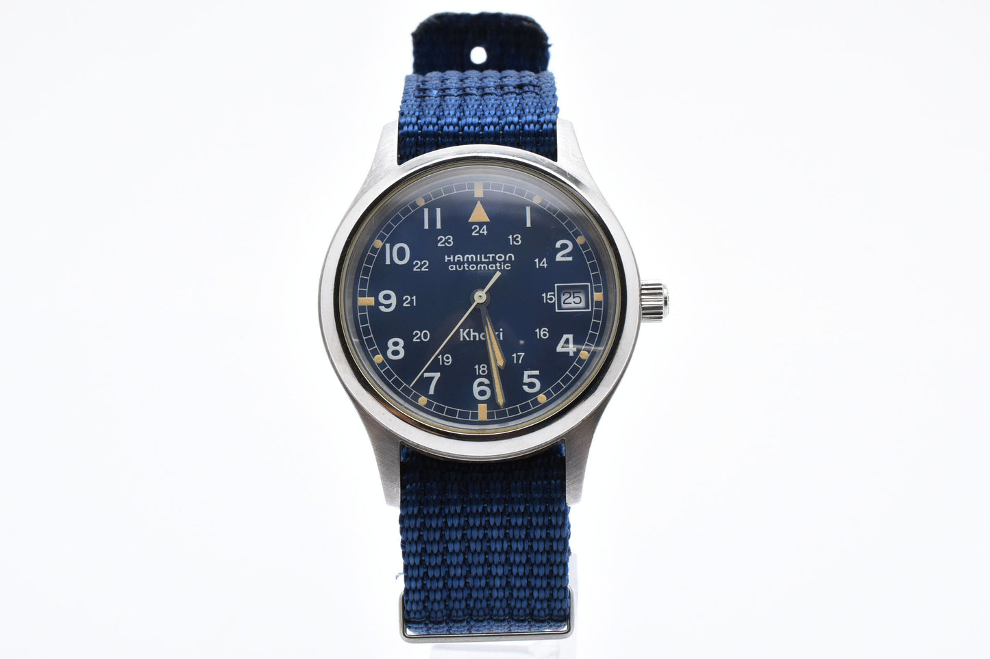 Hamilton Khaki 9721A Blue Dial Automatic