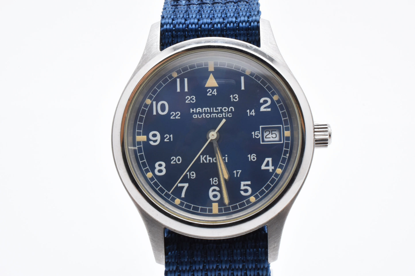 Hamilton Khaki 9721A Blue Dial Automatic