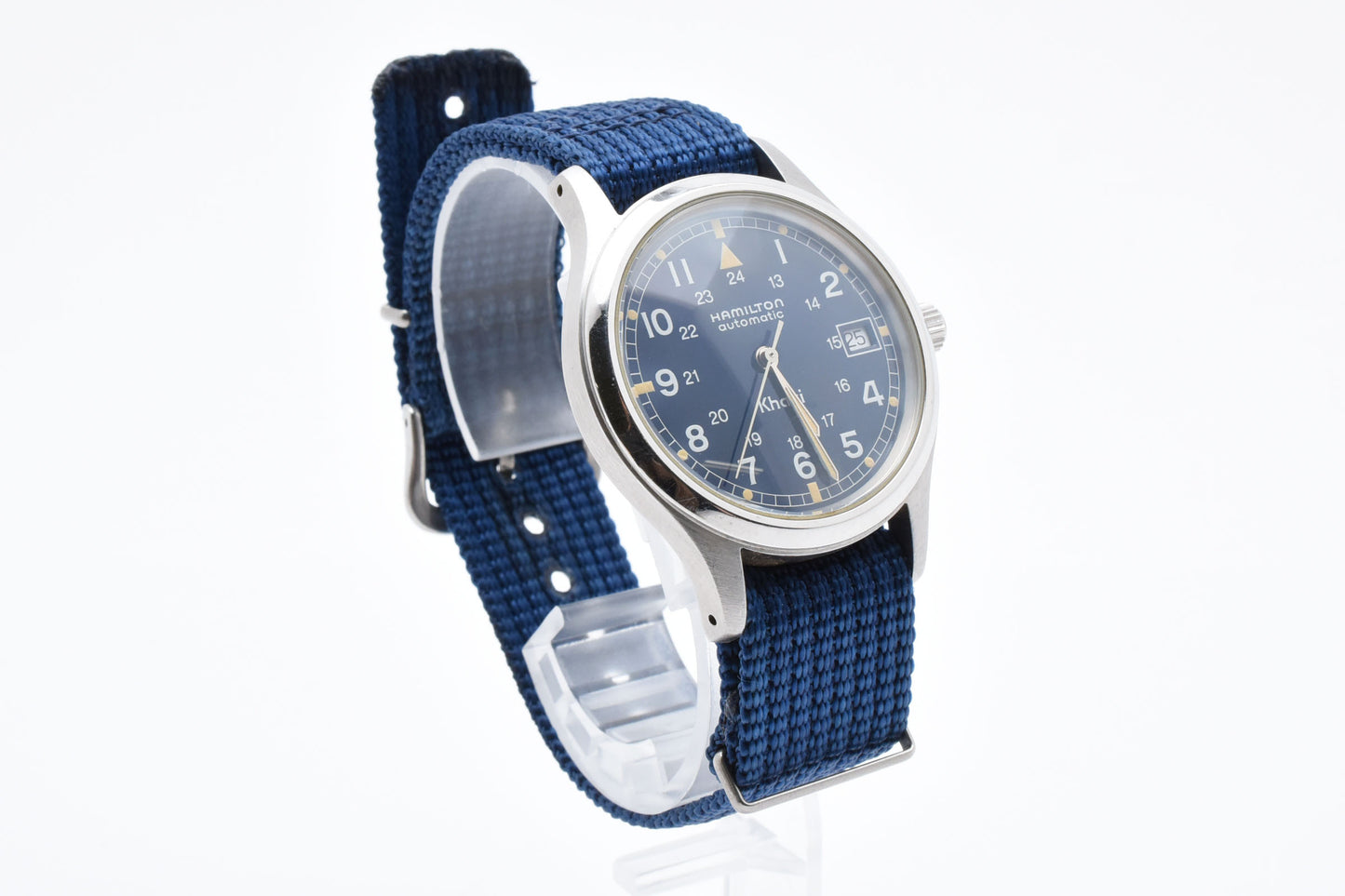 Hamilton Khaki 9721A Blue Dial Automatic