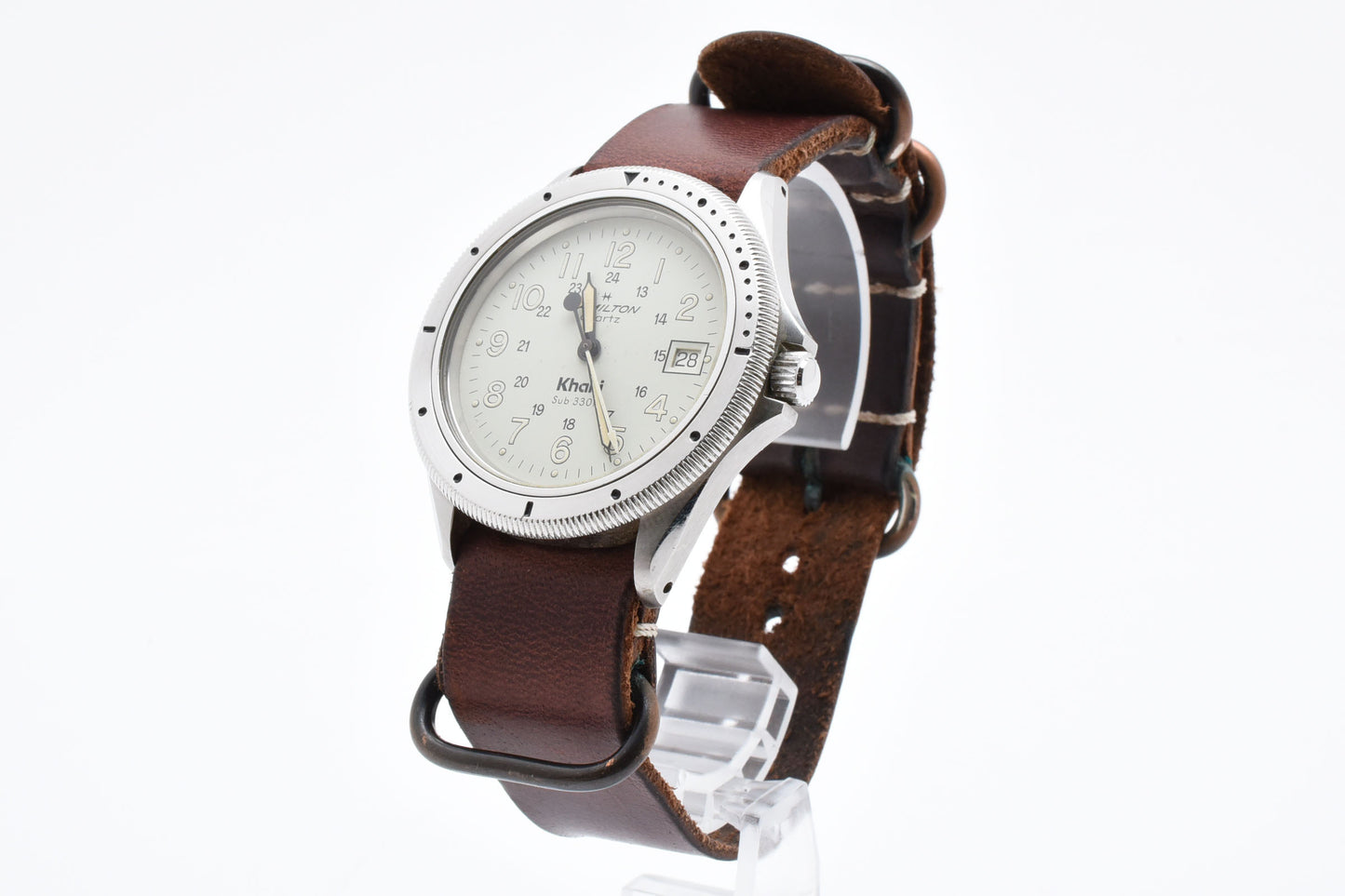 Hamilton Khaki 9443 White Dial Date