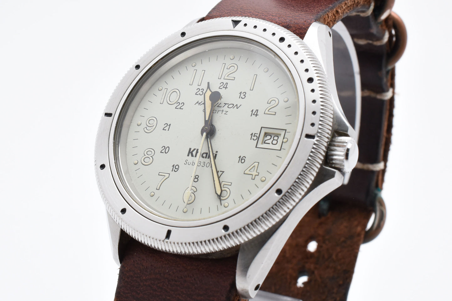Hamilton Khaki 9443 White Dial Date