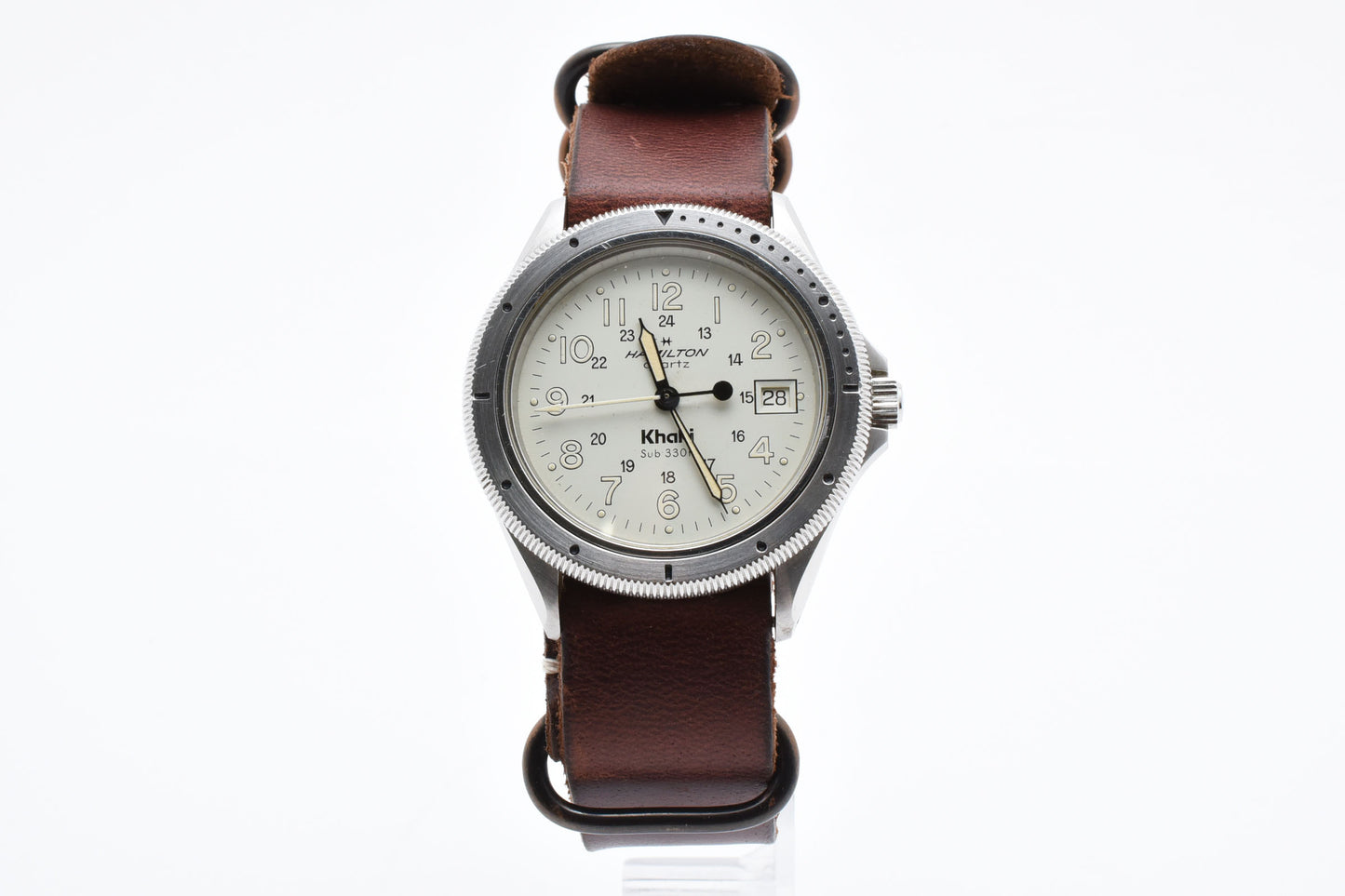 Hamilton Khaki 9443 White Dial Date