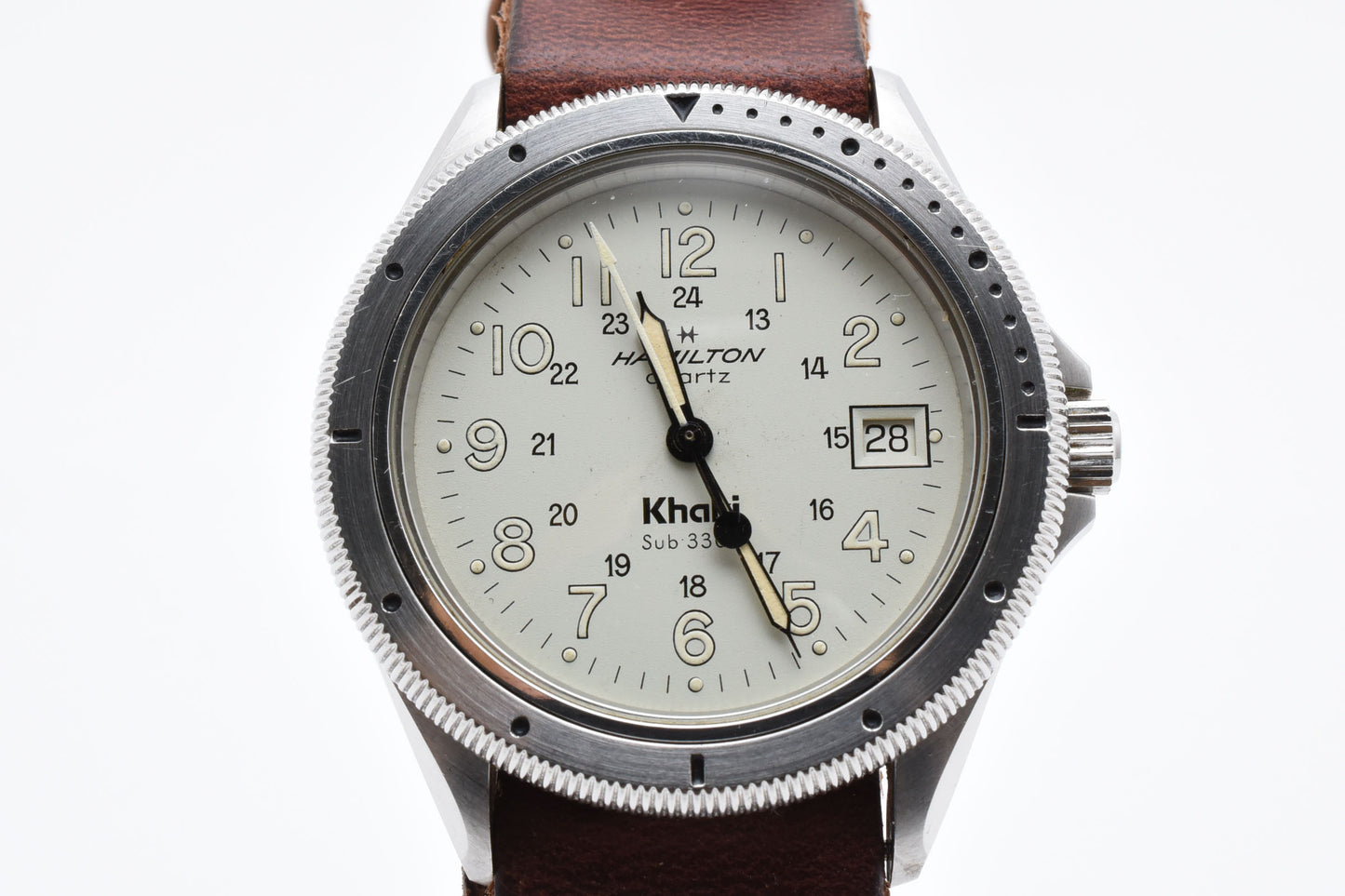 Hamilton Khaki 9443 White Dial Date