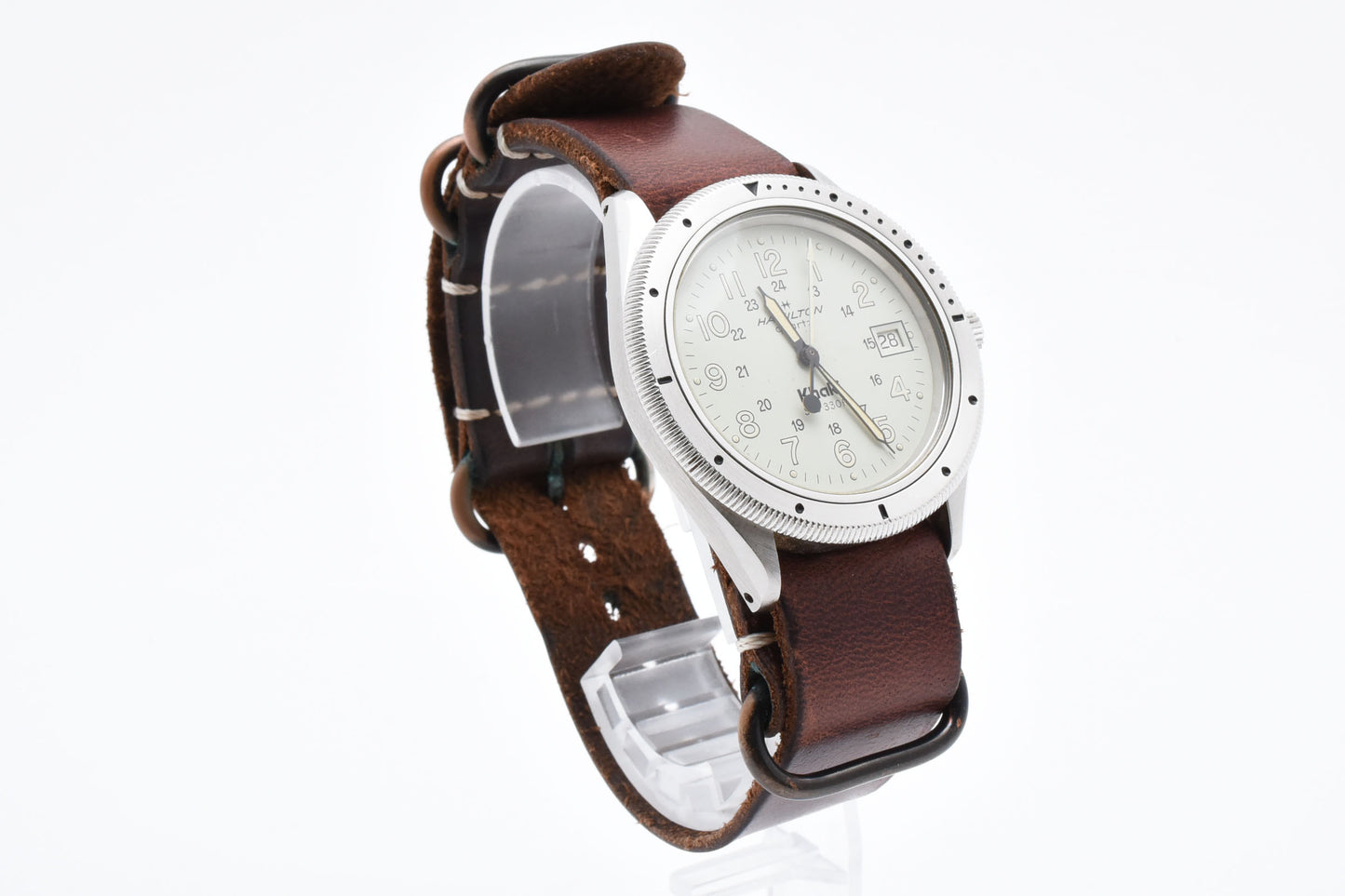 Hamilton Khaki 9443 White Dial Date