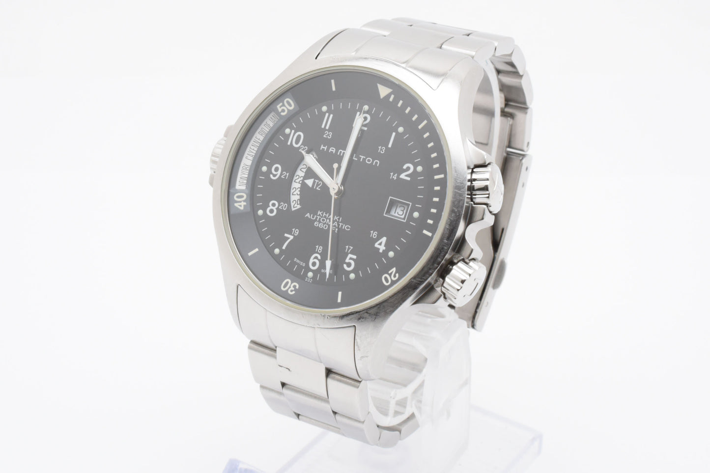 HAMILTON Khaki Navy H776151 Black Dial