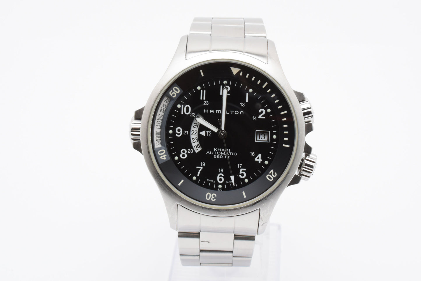 HAMILTON Khaki Navy H776151 Black Dial