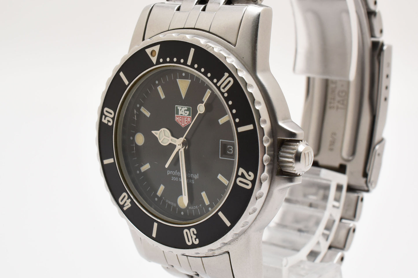 TAG Heuer 929.213G Professional Black Dial