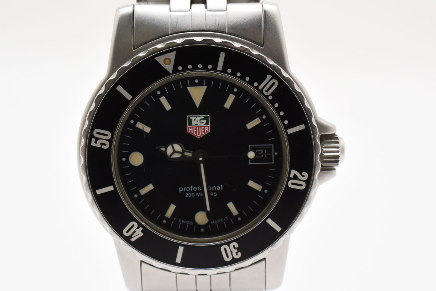 TAG Heuer 929.213G Professional Black Dial