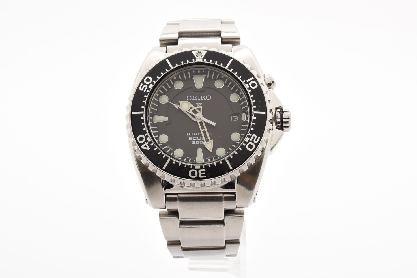 SEIKO 5M62-0BL0 KINETIC Divers SCUBA