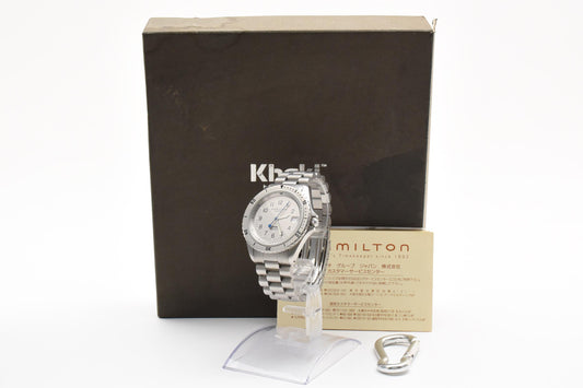 Hamilton Khaki 9745B Silver Dial Quartz