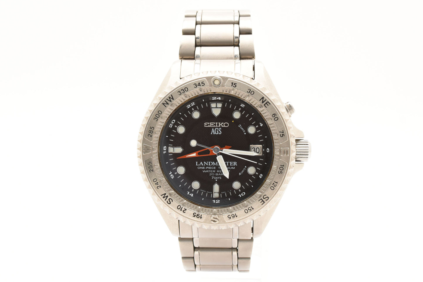 SEIKO Landmaster AGS 5M45-6A00 Kinetic