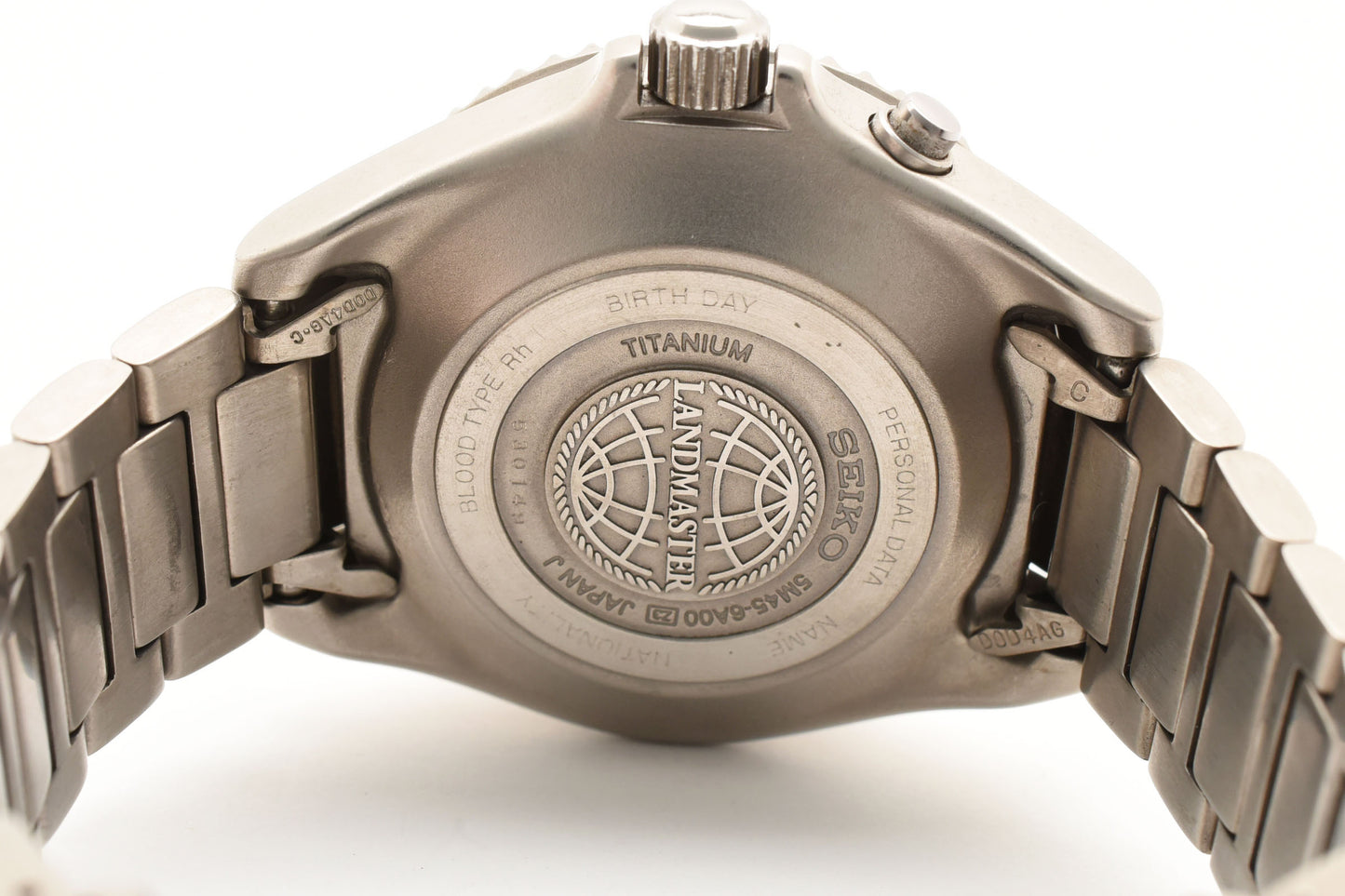 SEIKO Landmaster AGS 5M45-6A00 Kinetic