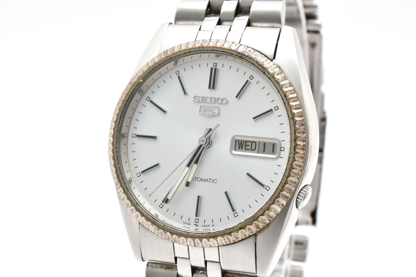 Seiko 5 7009-3110 Silver Dial