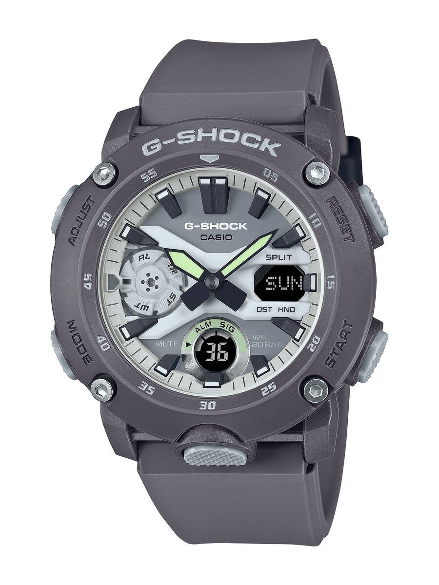 CASIO G-SHOCK GA-2000HD-8AJF Gray Hidden Glow Men's Watch