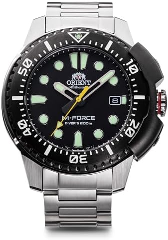 ORIENT M-Force RN-AC0L01B Black Automatic Diver Men's Watch product image