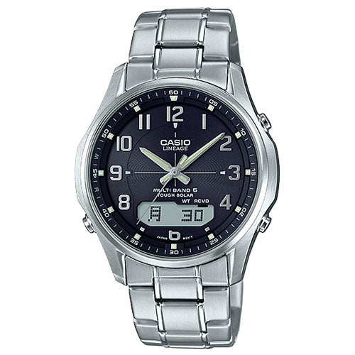 CASIO LINEAGE LCW-M100DE-1A3JF Black Tough Solar Atomic Men's Watch