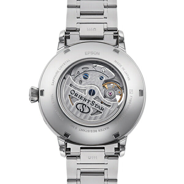 ORIENT STAR M45 RK-AY0102S White Automatic Moon Phase Men's Watch product image