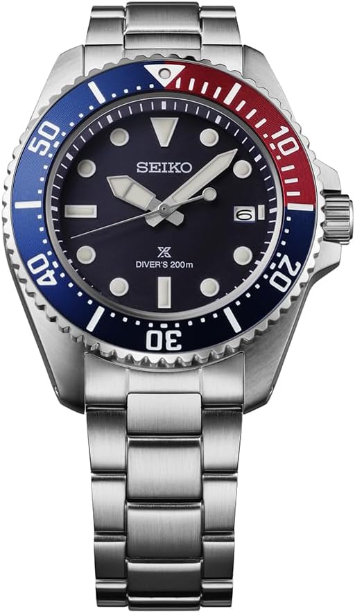 SEIKO PROSPEX SBDJ061 Blue Pepsi Diver Scuba Sapphire Men's Watch