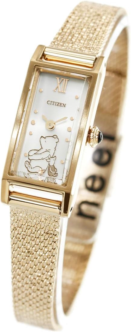 CITIZEN Kii EG7042-44W Beige Winnie the Pooh Eco-Drive Limited Women's Watch product image