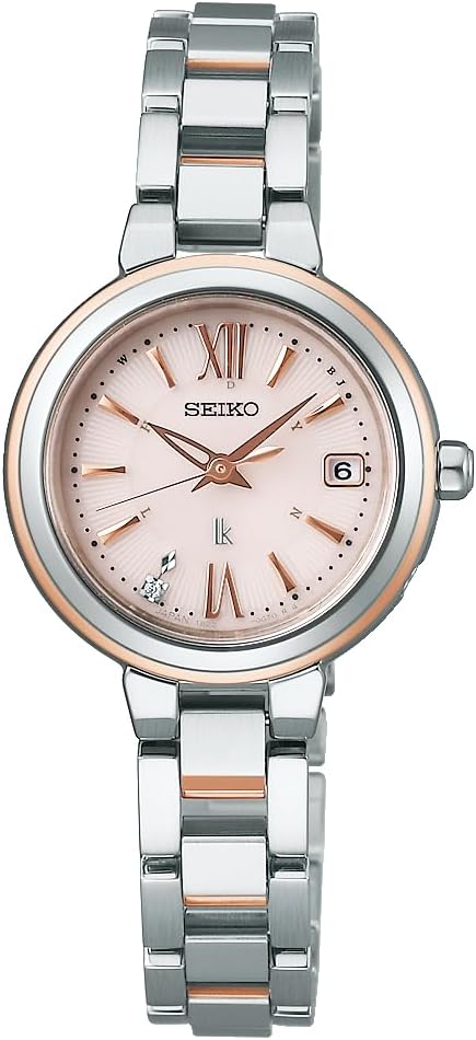 SEIKO LUKIA SSVW234 Pink Essential Collection Solar Women's Watch